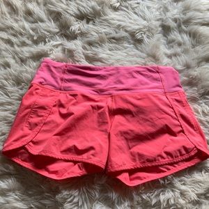 Lululemon pink size 4 women’s shorts